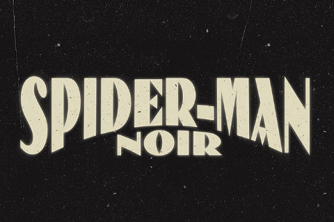Spider Man Noir Logo